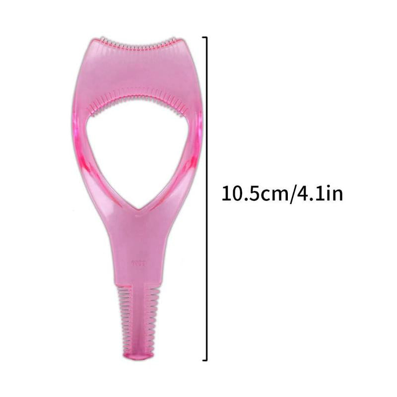 2Pcs 3 in 1 Makeup Cosmetic Eyelash Tool Upper Lower Eye Lash Mascara Guard Applicator