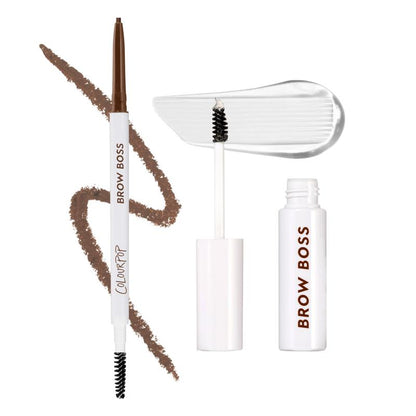 Colourpop Brow Boss Duo – Waterproof Brow Pencil + 24HR Clear Brow Gel | Tiktok Shop Exclusive