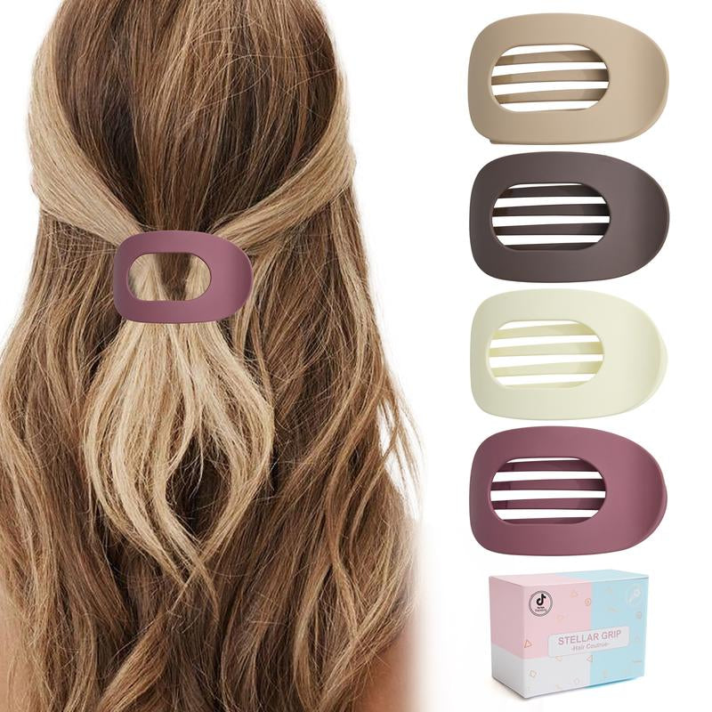 The Perfect Gift Idea- 4-Pc Duckbill Hair Clip Set in Adorable Packaging | Gentle yet Strong Hold for Her | a Thoughtful Present for Daughters, Friends & Loved Ones