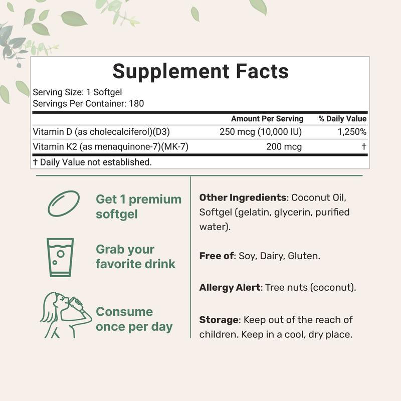 Micro Ingredients Hair & Muscle Nourish Bundle: Multi Collagen Peptides Powder 1LB, Creatine Powder 1.1LB, Vitamin D3K2 10,000IU 180 Softgels & Pumpkin Seed Oil 150 Softgels