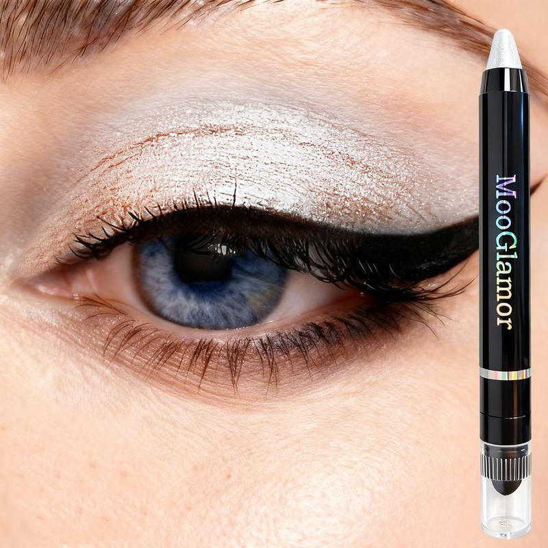 6Pcs Matte Mooglamor Eyeshadow Pencil Stick Long Lasting Makeup Waterproof Sweatproof Eye Shadow Stick Ow Cream Easy to Apply Suitable for Beginners Cosmetic