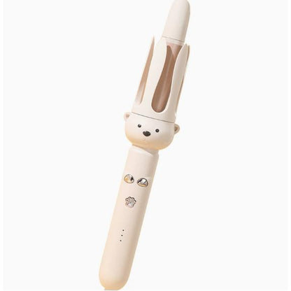 28Mm Automatic Curling Wand - Large Wave, Miniature, Cute Spiral Electric Curling Iron with USB Charging, 110-240V, 33W, Perfect for Students and Lazy Hair Stylists, Hair Styling Tool | Modern Curling Iron | Compact Curling Iron