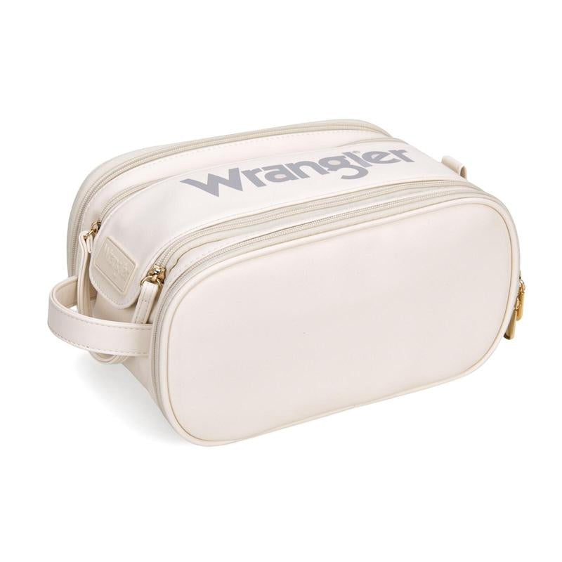 Wrangler Large Makeup Bag Travel Toiletry Bag Portable Cosmetic Bag