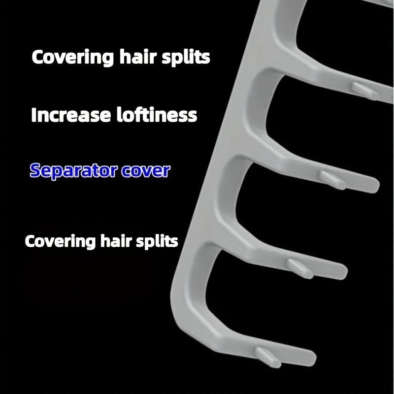 1Pc Puff Texture Styling Comb Natural Curl Perm Tool Root Volume Cover Hair Gap Beauty Brush, Hair Care Accessory, Easy Use