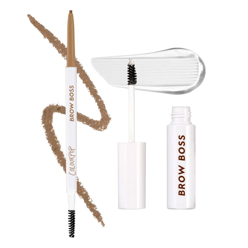 Colourpop Brow Boss Duo – Waterproof Brow Pencil + 24HR Clear Brow Gel | Tiktok Shop Exclusive