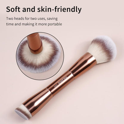 MAANGE Professional Makeup Brush Set for Women High-Quality Tools with Soft Bristles and Elegant Design for Liquid Cream Powder Foundation Eyeshadow Nose Contour Brushes Makeup Tool Kit