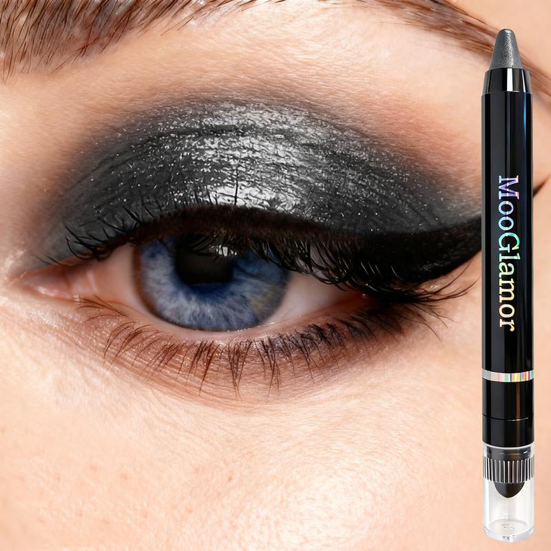 6Pcs Matte Mooglamor Eyeshadow Pencil Stick Long Lasting Makeup Waterproof Sweatproof Eye Shadow Stick Ow Cream Easy to Apply Suitable for Beginners Cosmetic