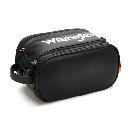Wrangler Large Makeup Bag Travel Toiletry Bag Portable Cosmetic Bag