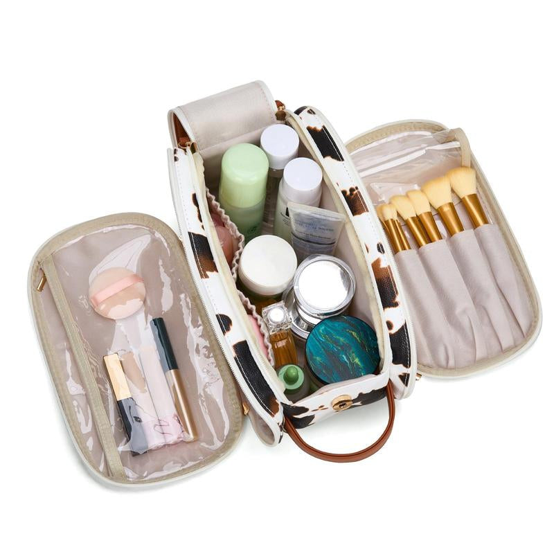 Wrangler Large Makeup Bag Travel Toiletry Bag Portable Cosmetic Bag