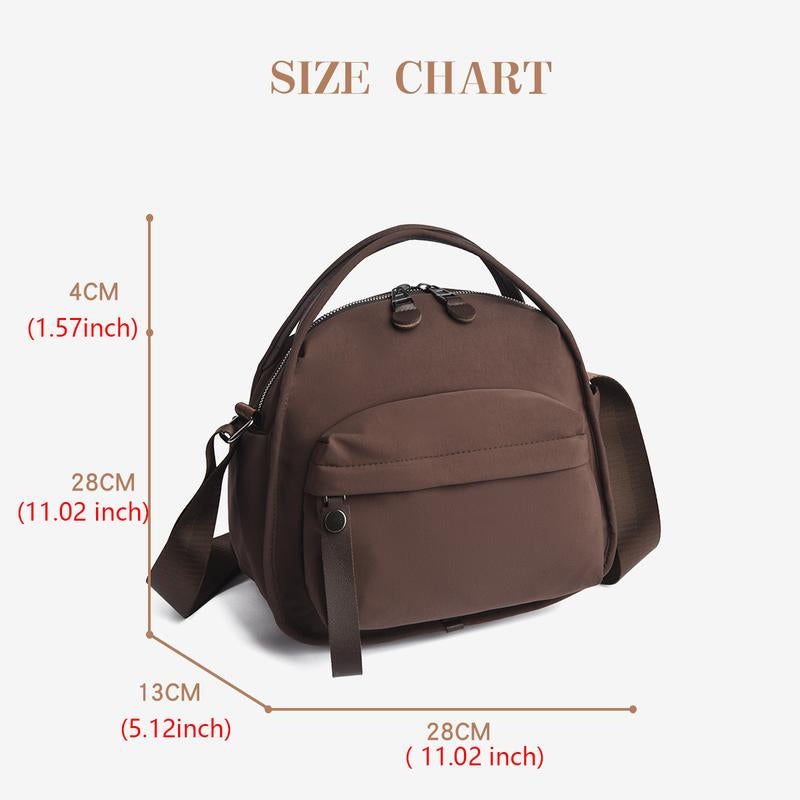 WDX Lightweight Quilted Tote Bag,Black Oxford Fabric Handbag Women’S Bag 2026 New Style Handheld Crossbody Commuter Bag ,Everyday Purse,Women'S Elegant Solid Color Shoulder Bag, Fashionable Zipper Crossbody Bag for Daily Used,