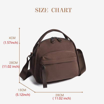 WDX Lightweight Quilted Tote Bag,Black Oxford Fabric Handbag Women’S Bag 2026 New Style Handheld Crossbody Commuter Bag ,Everyday Purse,Women'S Elegant Solid Color Shoulder Bag, Fashionable Zipper Crossbody Bag for Daily Used,