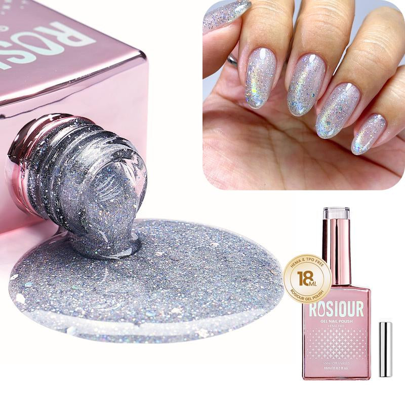 ROSIOUR 18Ml Cat Eye Gel Nail Polish | Includes Magnet | Hema-Free, Tpo-Free | for Salon & Home Use, Ideal for Nail Techs & Beginners