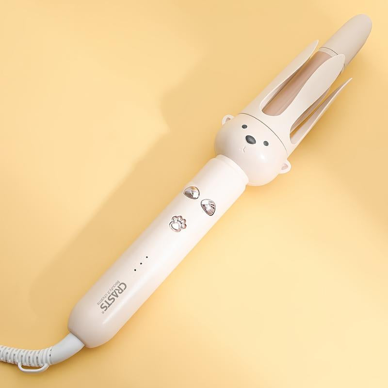 28Mm Automatic Curling Wand - Large Wave, Miniature, Cute Spiral Electric Curling Iron with USB Charging, 110-240V, 33W, Perfect for Students and Lazy Hair Stylists, Hair Styling Tool | Modern Curling Iron | Compact Curling Iron