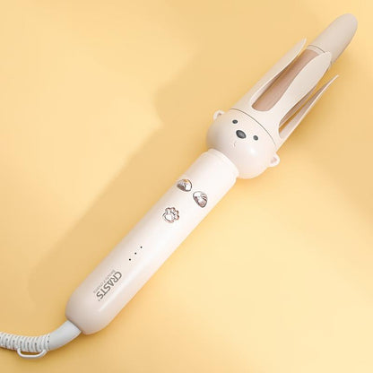 28Mm Automatic Curling Wand - Large Wave, Miniature, Cute Spiral Electric Curling Iron with USB Charging, 110-240V, 33W, Perfect for Students and Lazy Hair Stylists, Hair Styling Tool | Modern Curling Iron | Compact Curling Iron
