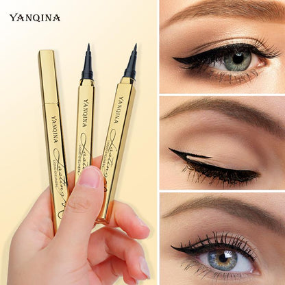 Waterproof Liquid Eyeliner - Smudge-Proof, Smear-Proof, Long-Lasting Precision Fiber Tip Design Effortlessly Creates Perfect Eyeliner Lines. Black Eyeliner Pen. Women'S Makeup. Ideal Christmas Gift