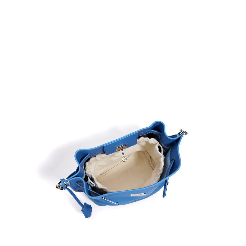 SADI Bag 2026 New Large Capacity Genuine Leather Bucket Bag Women Commuter Shoulder Crossbody Bag 30CM