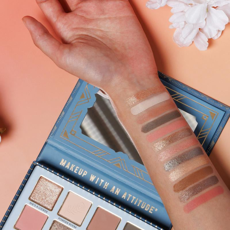 Rude Cosmetics Day-To-Night, Cool-Tone Makeup Kit Featuring the Roaring 20'S Collection