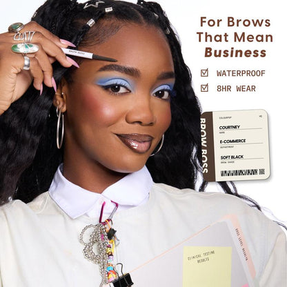 Colourpop Brow Boss Duo – Waterproof Brow Pencil + 24HR Clear Brow Gel | Tiktok Shop Exclusive
