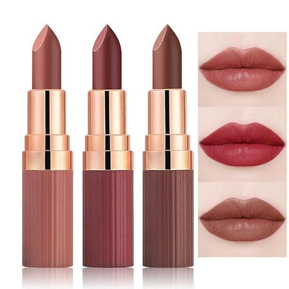 Long Lasting Waterproof 24 Hours Matte Lipstick for Women - Christmas Makeup - Lipstick, Matte Gloss Lipgloss