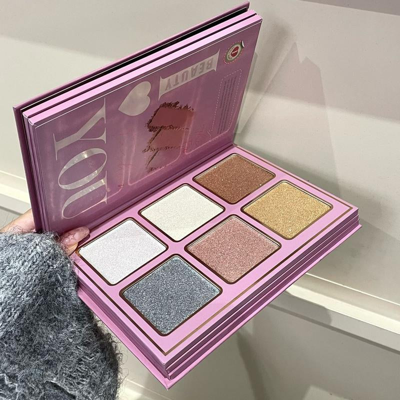 [Z]Essential for Fall & Halloween: 78-Shade All-In-One Makeup Palette with 48 Matte & Shimmer Eyeshadows, 6 Highlighters, 6 Blushes, 12 Lipsticks - Portable Foldable Book Design Full Coverage Palette