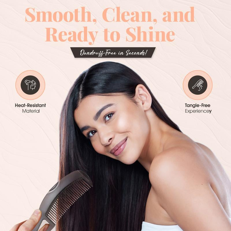 Scalp Sweep Dandruff Removal Massage Comb for Greasy Scalp Promotes Blood Circulations Removes Oil Dandruff Enhances Hair Shine
