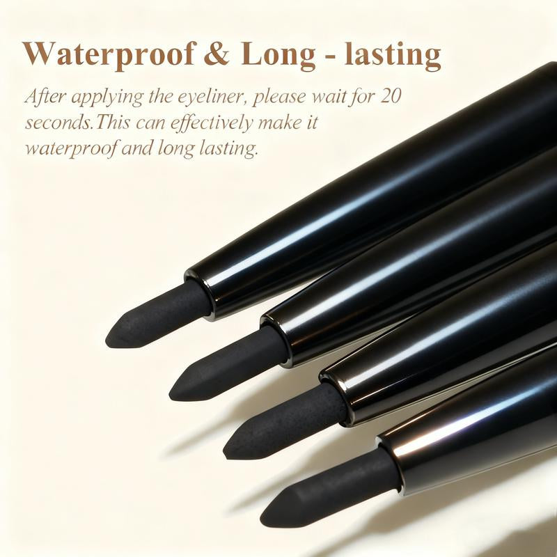 12Pcs Smooth Eyeliner Pencil Set Waterproof Long Lasting Makeup Super Smudge Proof Freckle Pens Significantly Colored Not Easy to Fade Quick Drying Formula Cosmetic