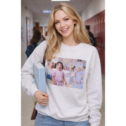 'Boys, Ugh!' Crewneck Sweatshirt