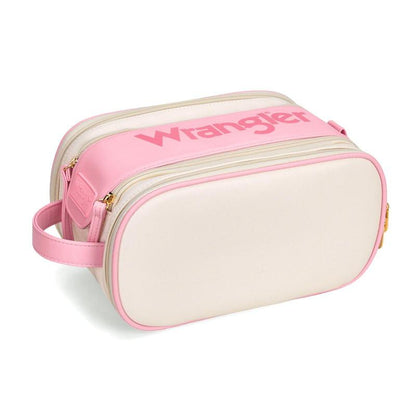 Wrangler Large Makeup Bag Travel Toiletry Bag Portable Cosmetic Bag
