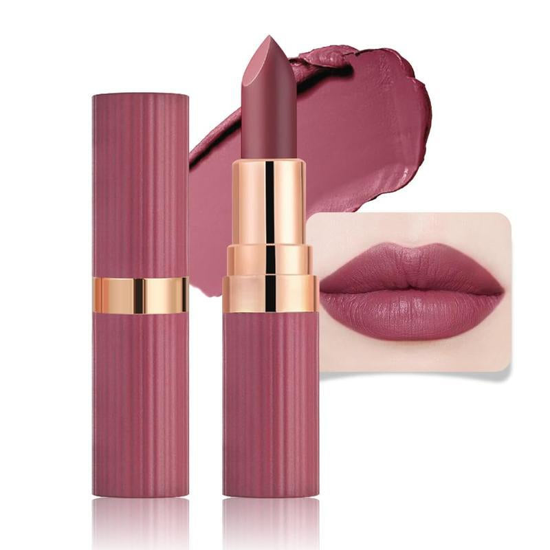 Long Lasting Waterproof 24 Hours Matte Lipstick for Women - Christmas Makeup - Lipstick, Matte Gloss Lipgloss