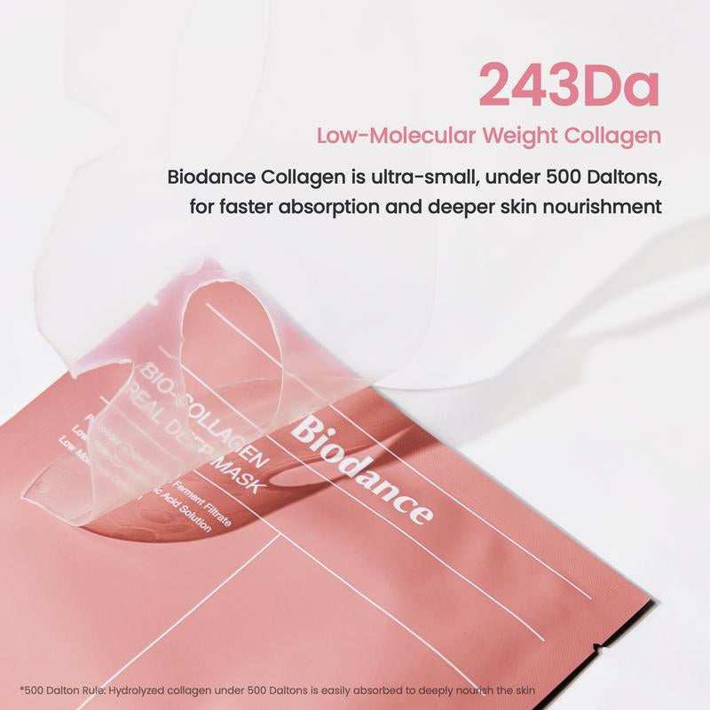 [Biodance Official] Collagen All Day Firming DuoㅣBio-Collagen Real Deep Mask & Collagen Gel Toner Pads, Hydrating Moisturizing Dewy Skin, Double Glow Skincare