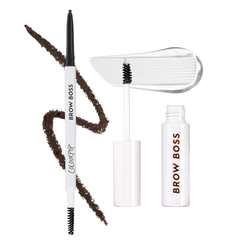 Colourpop Brow Boss Duo – Waterproof Brow Pencil + 24HR Clear Brow Gel | Tiktok Shop Exclusive