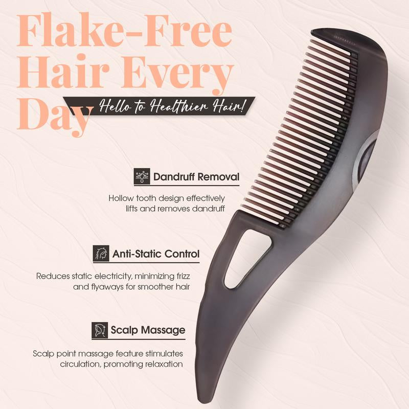 Scalp Sweep Dandruff Removal Massage Comb for Greasy Scalp Promotes Blood Circulations Removes Oil Dandruff Enhances Hair Shine