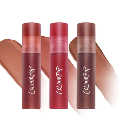 Colourpop Cloud Whip Blurring Soft Matte Liquid Lipstick Trio - Neutral Shades, Lightweight & Comfortable, Long-Wear Formula, Tiktok Shop Exclusive