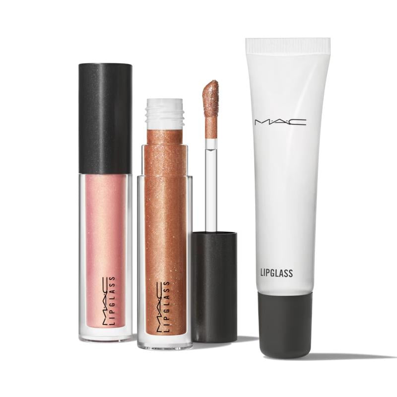 MAC Glossed Out Lipglass Trio