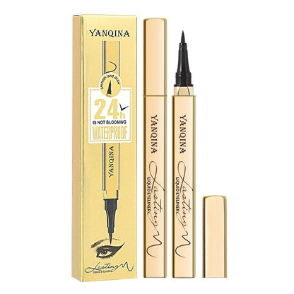 Waterproof Liquid Eyeliner - Smudge-Proof, Smear-Proof, Long-Lasting Precision Fiber Tip Design Effortlessly Creates Perfect Eyeliner Lines. Black Eyeliner Pen. Women'S Makeup. Ideal Christmas Gift
