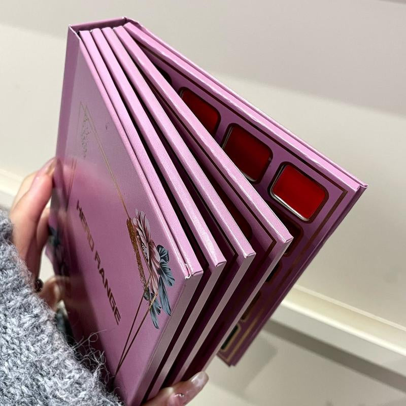 [Z]Essential for Fall & Halloween: 78-Shade All-In-One Makeup Palette with 48 Matte & Shimmer Eyeshadows, 6 Highlighters, 6 Blushes, 12 Lipsticks - Portable Foldable Book Design Full Coverage Palette