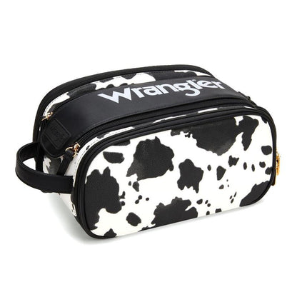 Wrangler Large Makeup Bag Travel Toiletry Bag Portable Cosmetic Bag