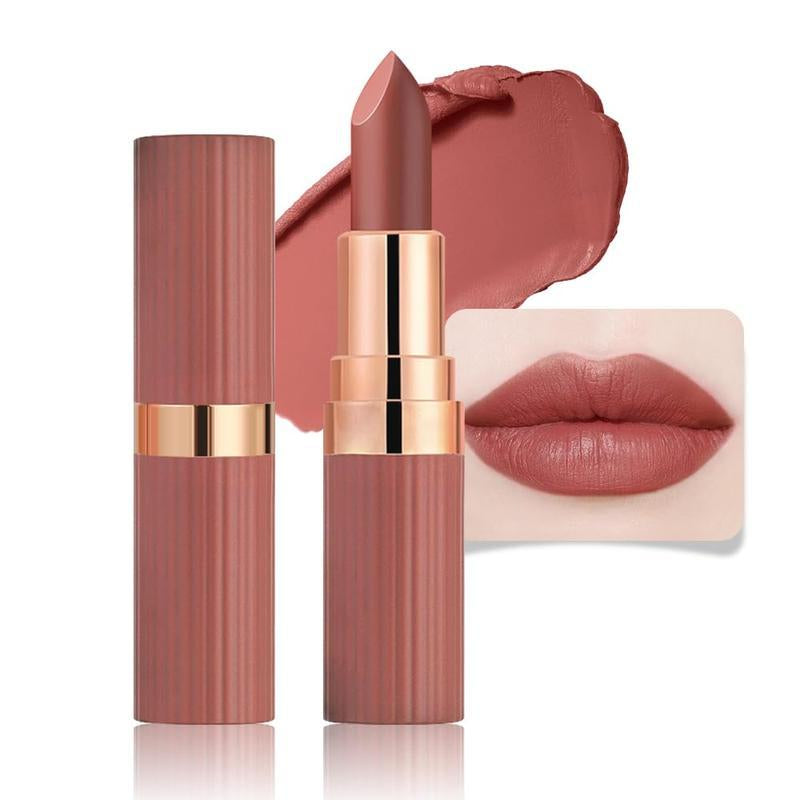 Long Lasting Waterproof 24 Hours Matte Lipstick for Women - Christmas Makeup - Lipstick, Matte Gloss Lipgloss