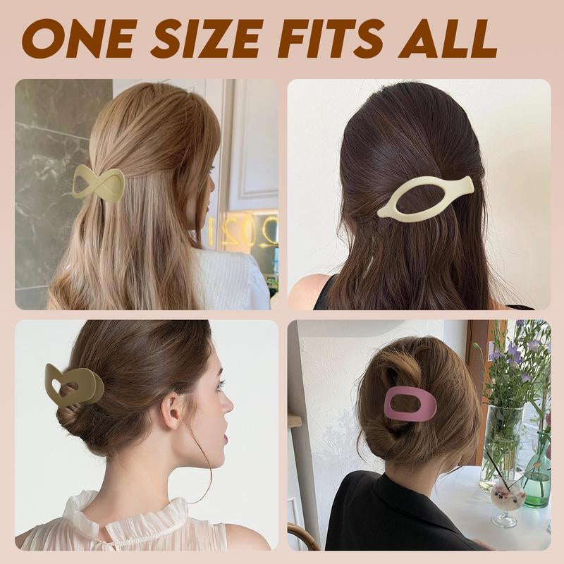 The Perfect Gift Idea- 4-Pc Duckbill Hair Clip Set in Adorable Packaging | Gentle yet Strong Hold for Her | a Thoughtful Present for Daughters, Friends & Loved Ones