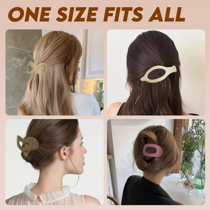 The Perfect Gift Idea- 4-Pc Duckbill Hair Clip Set in Adorable Packaging | Gentle yet Strong Hold for Her | a Thoughtful Present for Daughters, Friends & Loved Ones