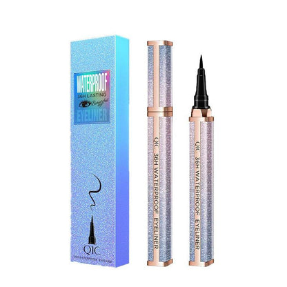 Waterproof Liquid Eyeliner - Smudge-Proof, Smear-Proof, Long-Lasting Precision Fiber Tip Design Effortlessly Creates Perfect Eyeliner Lines. Black Eyeliner Pen. Women'S Makeup. Ideal Christmas Gift