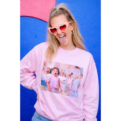 'Boys, Ugh!' Crewneck Sweatshirt