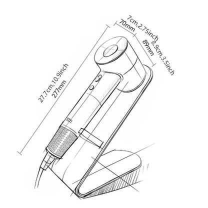 FOCHIER F High-Speed Ionic Hair Dryer, 200 Million Negative Ions, 110,000 RPM Brushless Motor, 1400W Fast Blow Dryer, Low Noise, Magnetic Nozzles