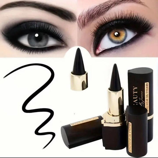 Eyeliner Gel Liner with Precise Tip for Bold Defined Eyes Black Smudgeproof Long-Lasting Makeup