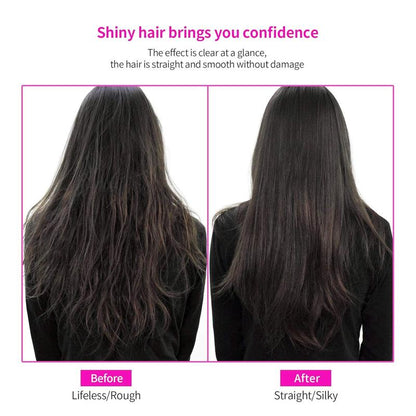 Ceramic Electric Hot Comb Hair Straightener & Pressing Comb for Natural Black Hair Beard & Wigs PTC Heating 3 Gear Temperature 30 Sec Fast Heat Perfect Holiday Gift