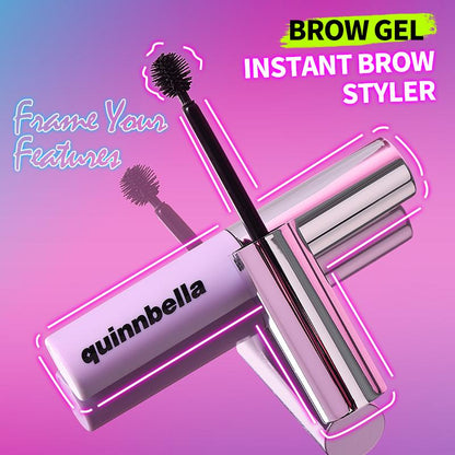 Quinnbella Brow Gel Eyebrow Tint Brow Sculpt Lift Eyebrow Styling Long Lasting Waterproof Eyebrow Soap Smudgeproof Long-Lasting Gel Liquid Stick Makeup Fluffy Tinted