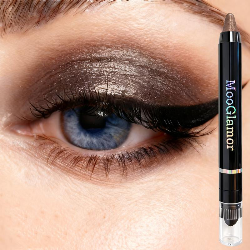 6Pcs Matte Mooglamor Eyeshadow Pencil Stick Long Lasting Makeup Waterproof Sweatproof Eye Shadow Stick Ow Cream Easy to Apply Suitable for Beginners Cosmetic