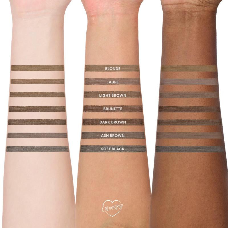 Colourpop Brow Boss Duo – Waterproof Brow Pencil + 24HR Clear Brow Gel | Tiktok Shop Exclusive