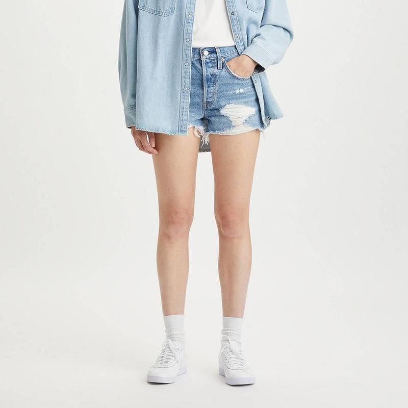Levi'S 501 Original Fit High-Rise Women'S Jean Shorts