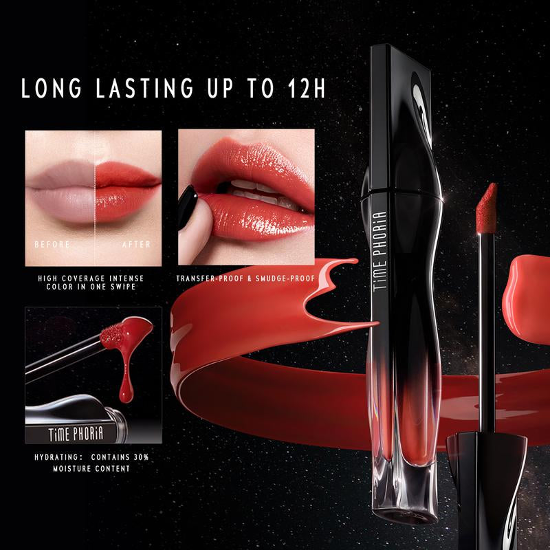 [TIMEPHORIA] Creator Exclusive- Stellar Dust Lip Stain 5Ml - High Coverage Lip Tint & Gloss with Glassy Finish & 30% Moisture Content for Flawless Makeup Look